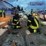 Verkehrsunfall auf der B14 Wienerstraße