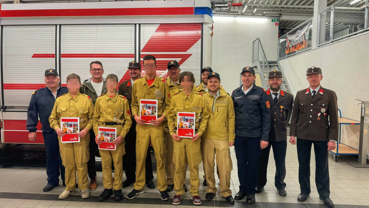 Feuerwehrjugendleistungsabzeichen in Gold