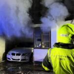 HFW Villach: Garagenbrand rasch gelöscht