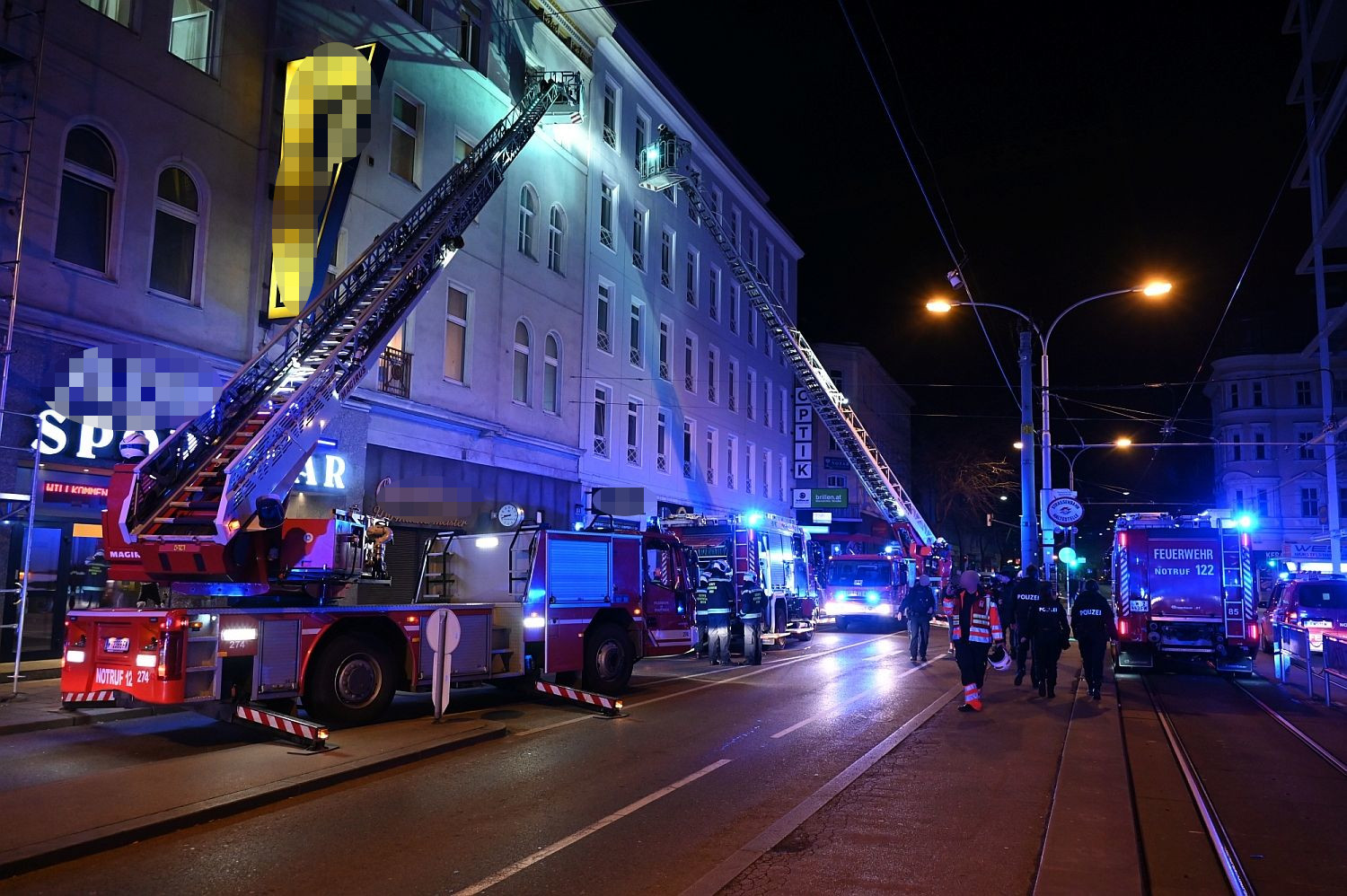 BF Wien: Kellerbrand in Wien – Fünfhaus