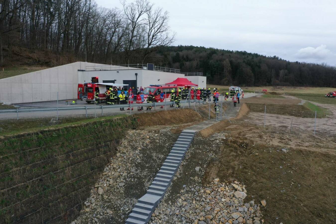 Abnahmeübung Tunnel S7 Rudersdorf