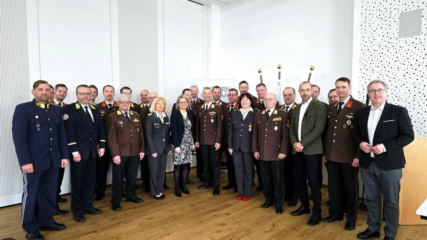 Frühjahrsdienstbesprechung der Feuerwehren des Bezirkes Neusiedl am See