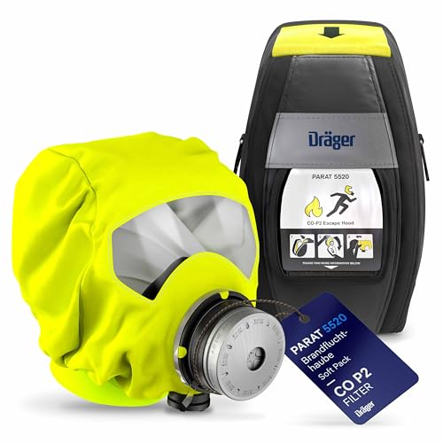 Dräger PARAT 5520 Brand-Fluchthaube mit Soft Pack 1 Brand-Fluchthaube