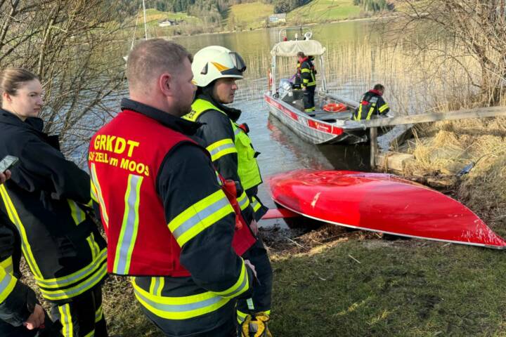 AFKDO Mondsee: Irrsee – Boot sinkt – Personensuche