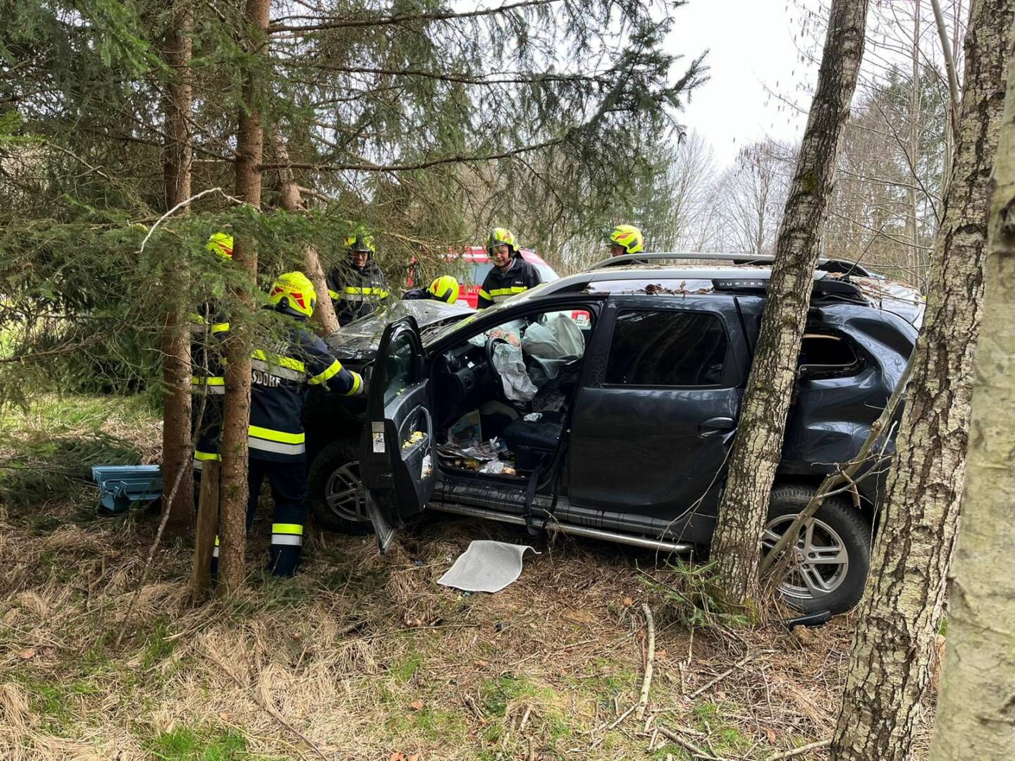BFV Deutschlandsberg: Verkehrsunfall im Johngraben