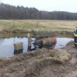 Bagger-Bergung in Rassach