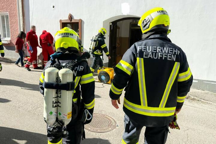 HFW Bad Ischl: Kohlenmonoxideinsatz in Lauffen
