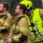 Flächenbrand in Grödig - Schilf in Flammen