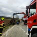 Schwerer Verkehrsunfall auf der B319 bei Dobersdorf