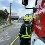 Brand einer Gasleitung