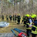 Waldbrandausbildung des Bezirkes in Weikersdorf