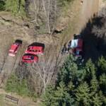 Drohneneinsatz bei Waldbrand