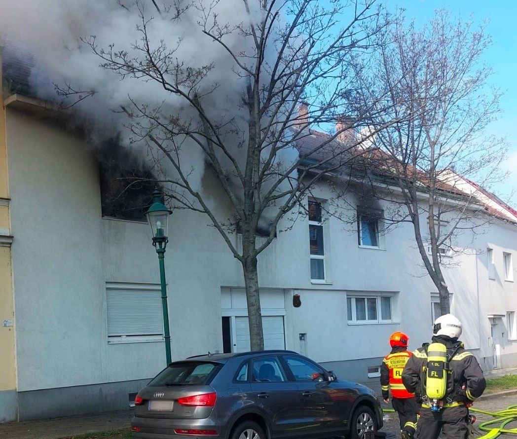 BF Wien: Zimmervollbrand in Wien – Floridsdorf