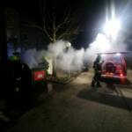 HFW Bad Ischl: Abfallcontainer gerät in Brand