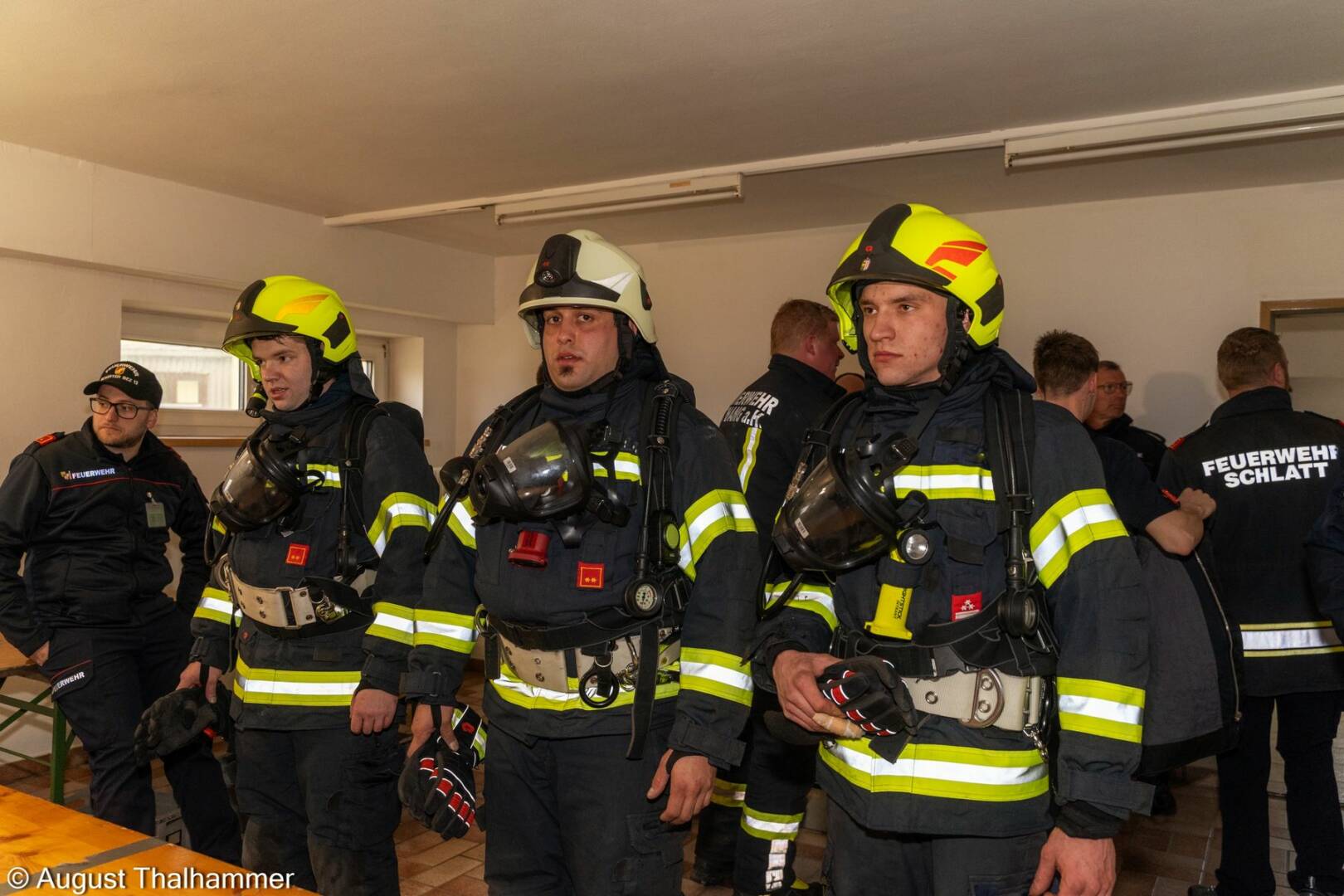 BFK Vöcklabruck: Atemschutz-Leistungsprüfung in Attnang