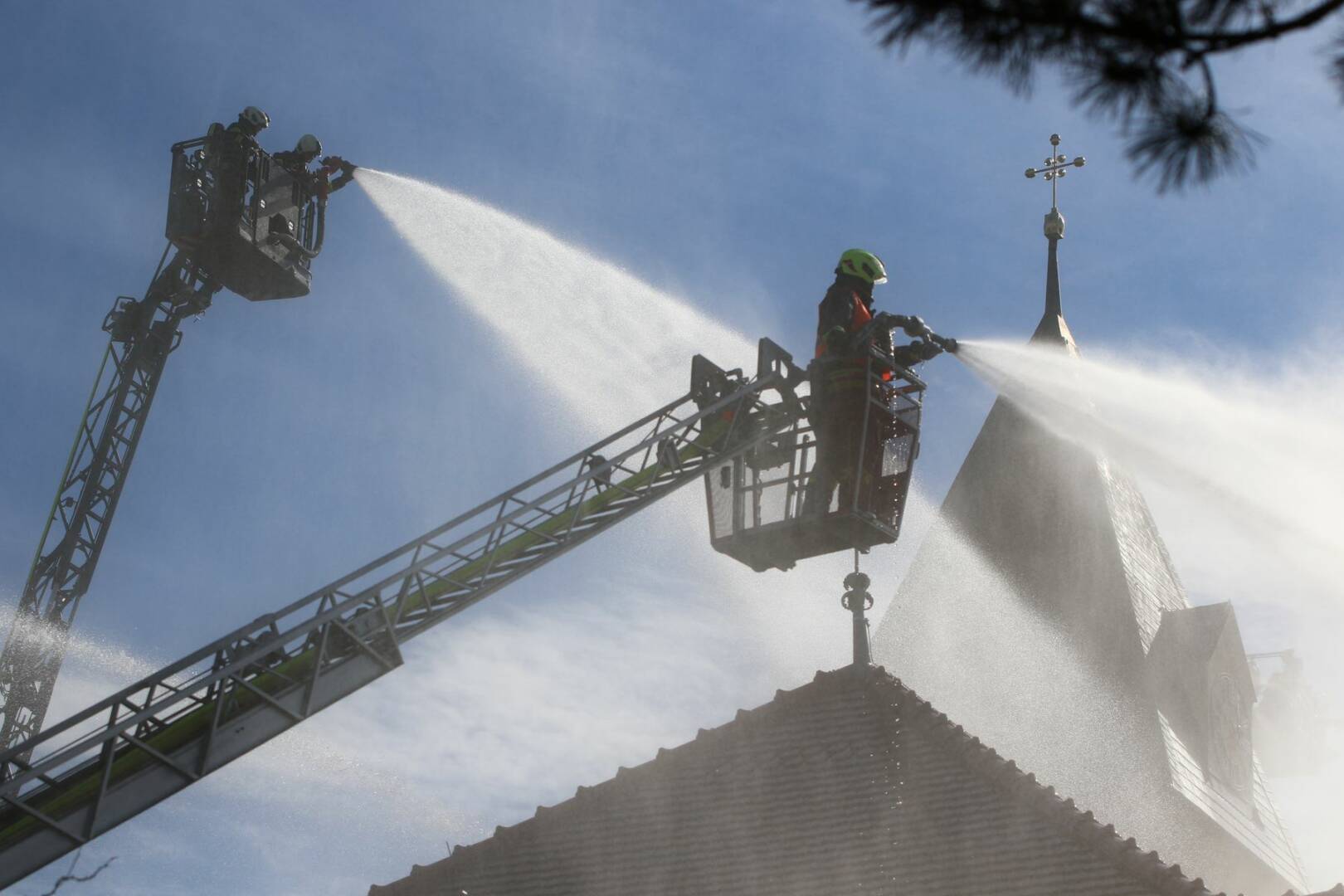 FF Strasshof a.d. Nordbahn: Übung im Unterabschnitt Gänserndorf