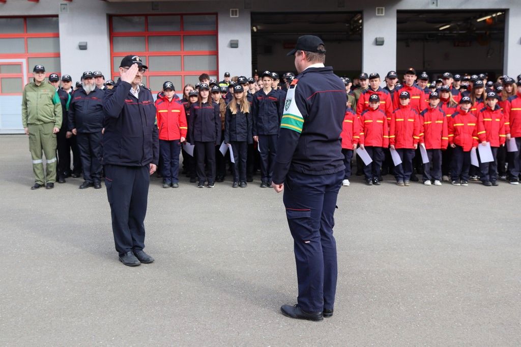 BFV Leoben: Wissenstest der Feuerwehrjugend