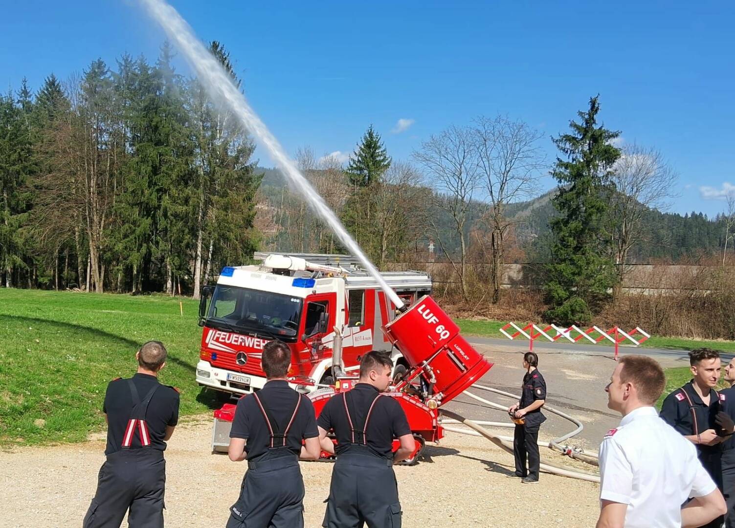 BFV Leoben: Tunnelgrundausbildung des BFV Leoben