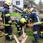 Gemeinschaftsübung der Goiserer Feuerwehren