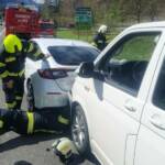 HFW Bad Ischl: Auffahrunfall bei Abbiegemanöver auf B145