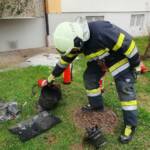 Balkonbrand im Stadtteil Auen