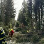Unwettereinsätze am Ostermontag