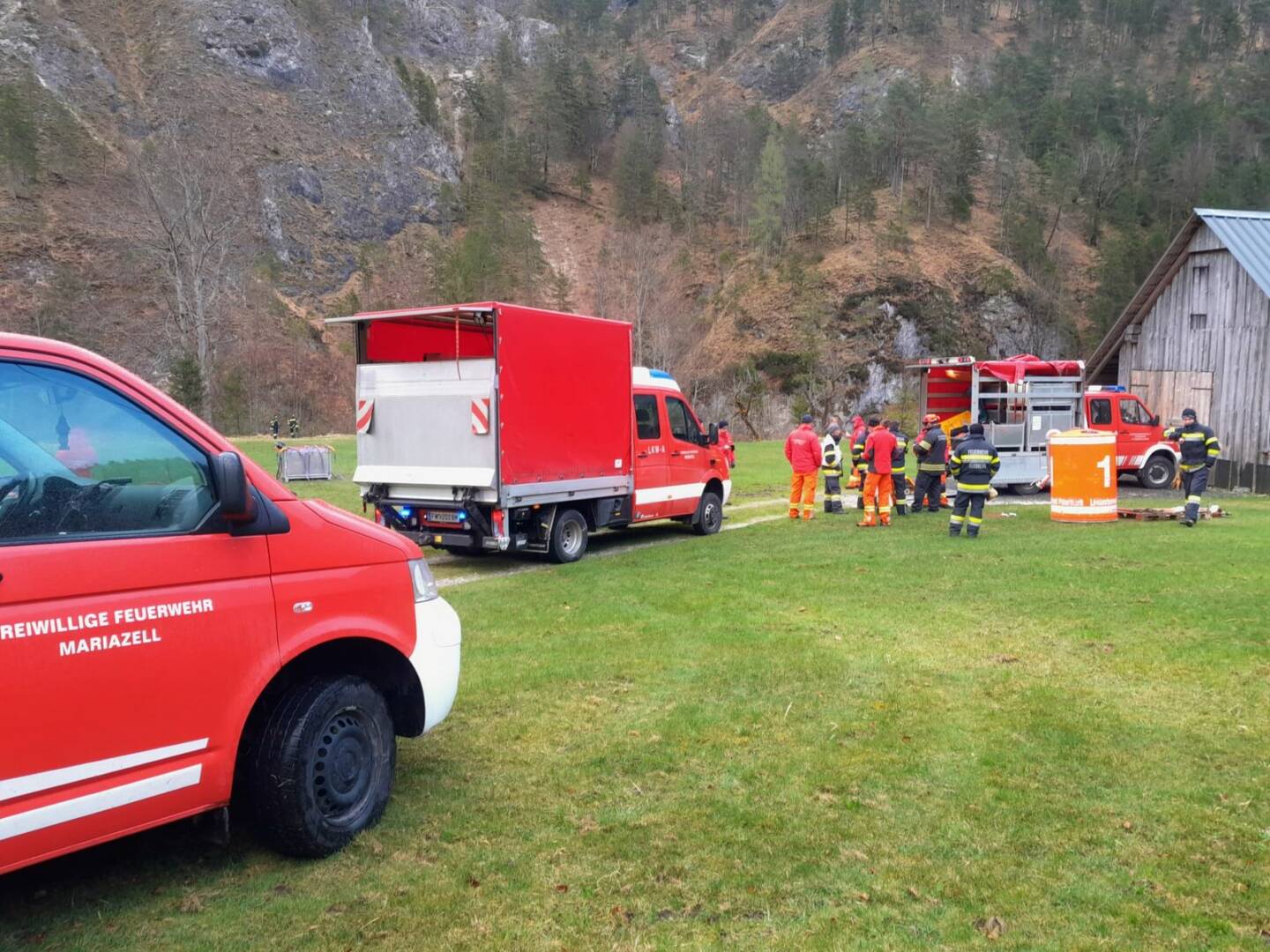 FF Mariazell: Waldbrände in der Obersteiermark