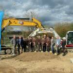 BFKDO Flachgau: Spatenstich für das neue Feuerwehrhaus in der Gemeinde Anthering