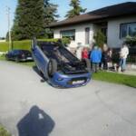 Unfall mit Fahrzeugüberschlag