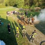 Fortbildung zum Thema Wald- und Vegetationsbrandbekämpfung des Waldbrandzuges