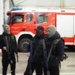 Spektakuläre Großübung im Gemeindegebiet