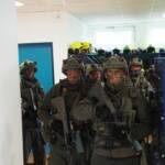 Spektakuläre Großübung im Gemeindegebiet