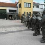 Spektakuläre Großübung im Gemeindegebiet