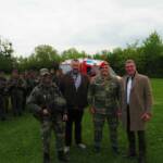 Spektakuläre Großübung im Gemeindegebiet