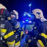 Vollbrand einer Hütte in Mautern