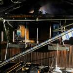 Vollbrand einer Hütte in Mautern