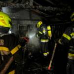 Vollbrand einer Hütte in Mautern