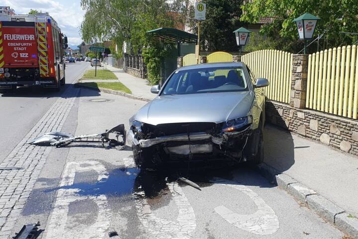 FF Ebenfurth: Verkehrsunfall in Ebenfurth