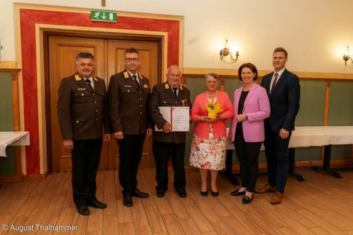Dankes und Auszeichnungsfeier des Bezirksfeuerwehrkommandos