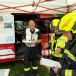 Großübung - Ausflugsschiff brennt am See