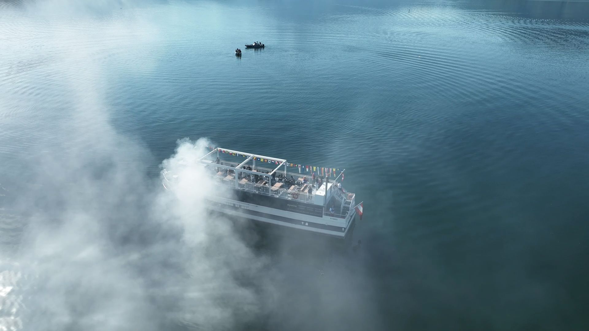 AFKDO Mondsee: Großübung – Ausflugsschiff brennt am See