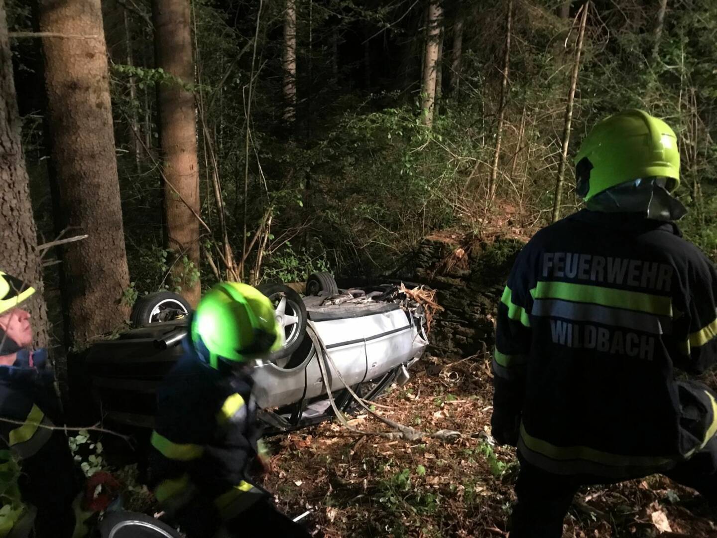 BFV Deutschlandsberg: Schwerer Verkehrsunfall auf der L646 1 Schwerer Verkehrsunfall auf der L646