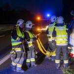 FF Krems: Verkehrsunfall mit abgängiger Person auf B37a 4 Verkehrsunfall mit abgängiger Person auf B37a