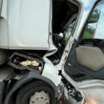 Verkehrsunfall LKW auf der A23