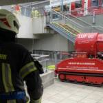 Brand in Einkaufszentrum