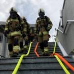 Brand in Einkaufszentrum