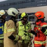 Brand in Einkaufszentrum