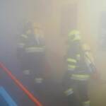 Räumungsübung - Brand in der Volksschule Radenthein
