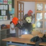 Räumungsübung - Brand in der Volksschule Radenthein