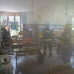 Räumungsübung - Brand in der Volksschule Radenthein